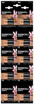 Батарейка Duracell LR06 BP2 Simply BAT3843 - фото 36444