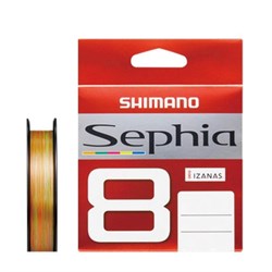 Плетеный шнур Shimano Sephia LD-E51W x8 150м. #0.4 Тест-3.9кг. (8.6lb)  4969363106131 - фото 58019