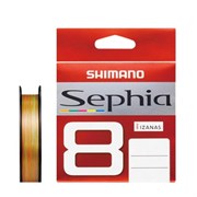 Плетеный шнур Shimano Sephia LD-E51W x8 150м. #0.5 Тест-4.5кг. (9.9lb) 